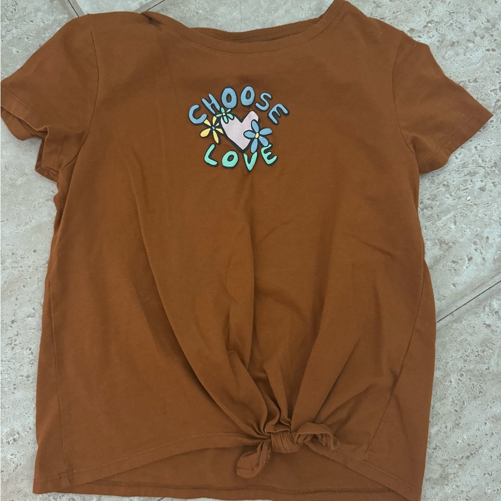 Old navy front tie knot shirt